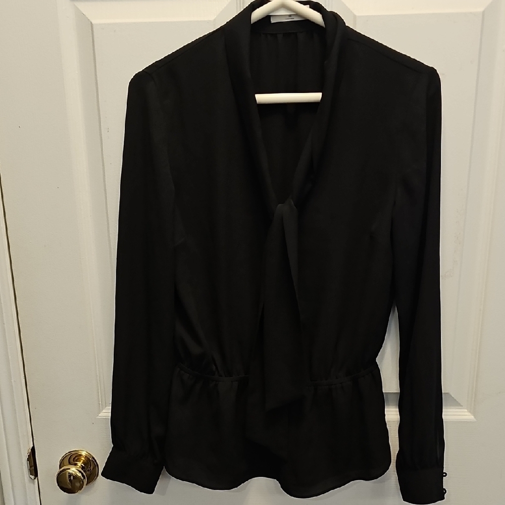 BABATON Tie Blouse